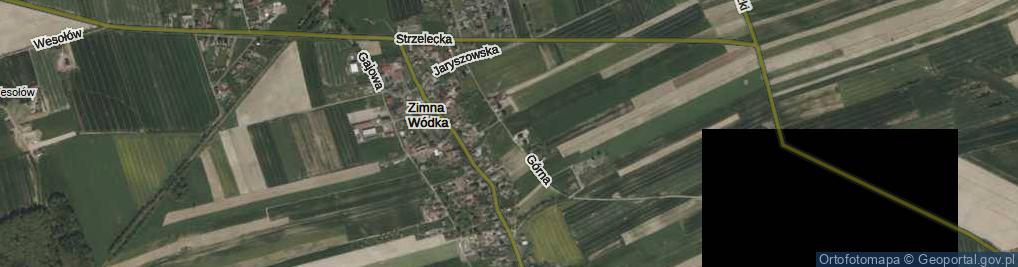 Zdjęcie satelitarne Górna ul.